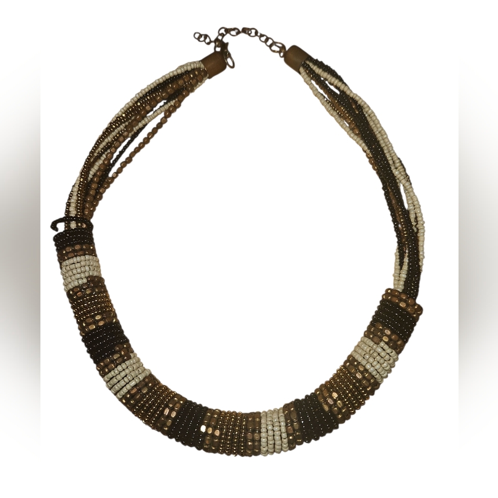 Multicolor Ethnic Beaded Necklace